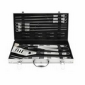 18 Piece BBQ Set w/ Aluminum Case